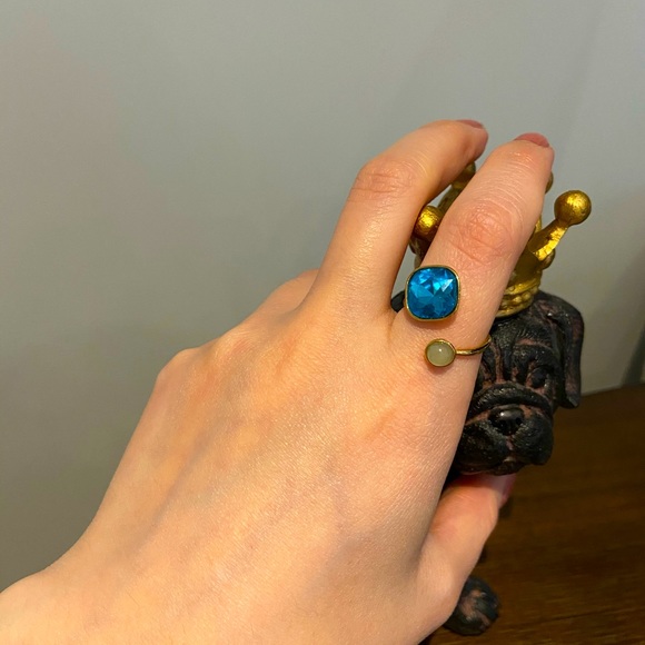 Blue stone Ring - Picture 3 of 3